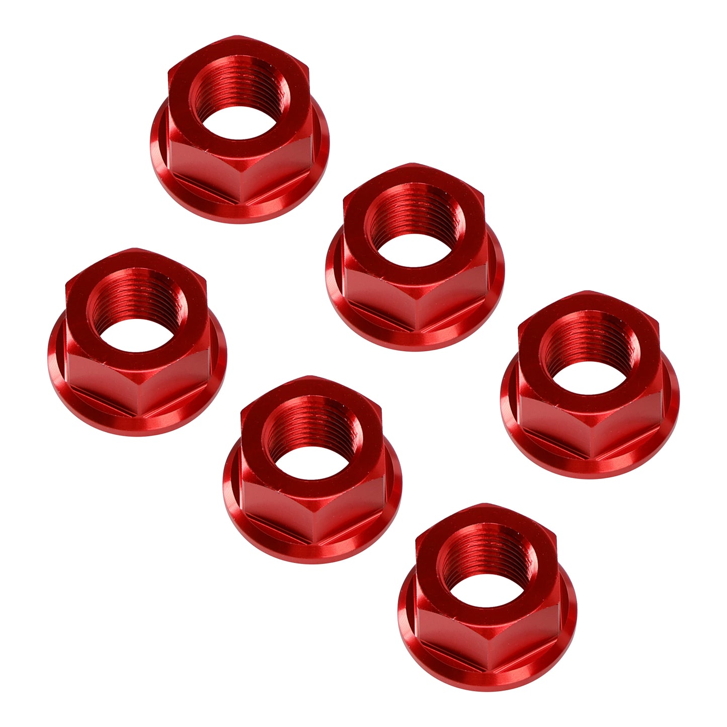 Ducati Panigale V2 V4 2018-2024 Rear Sprocket Carrrier Flange Red Nuts Set M10x1.0 74810461A