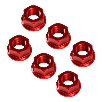 Ducati Panigale V2 V4 2018-2024 Rear Sprocket Carrrier Flange Red Nuts Set M10x1.0 74810461A