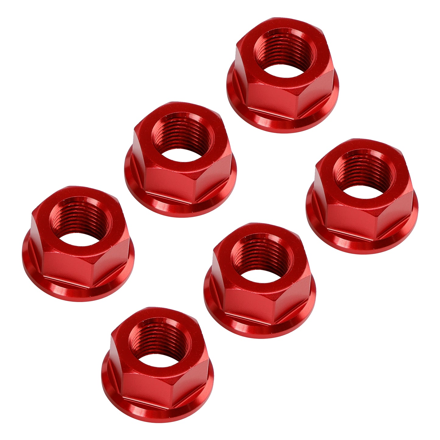 Ducati Panigale V2 V4 2018-2024 Rear Sprocket Carrrier Flange Red Nuts Set M10x1.0 74810461A