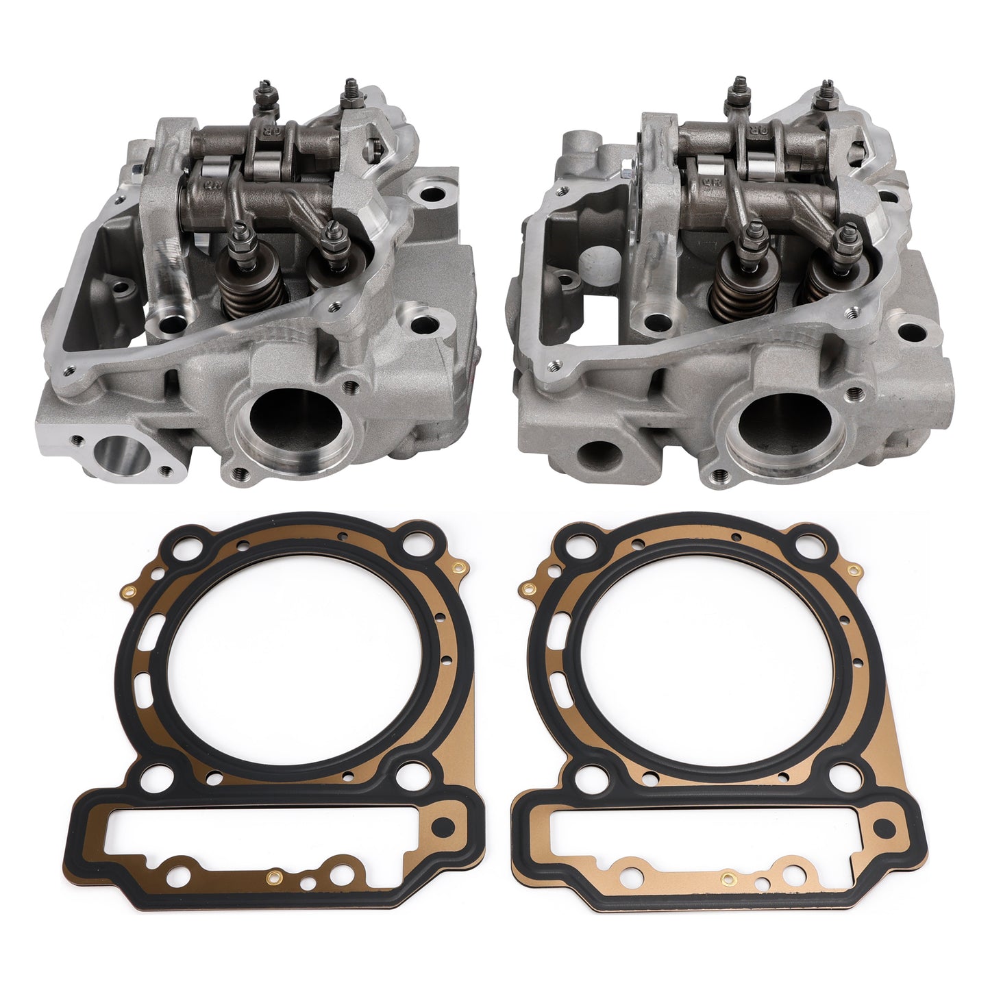 Can Am BRP Outlander Renegade 800 800R MAX Complete Front Rear Cylinder Head Heads Valves Rocker Gasket