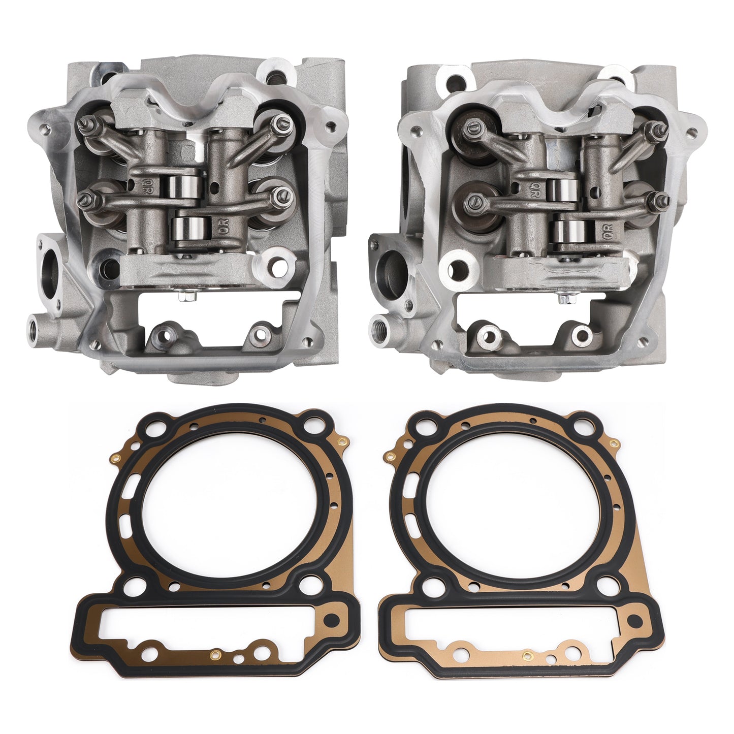 Can Am BRP Outlander Renegade 800 800R MAX Complete Front Rear Cylinder Head Heads Valves Rocker Gasket