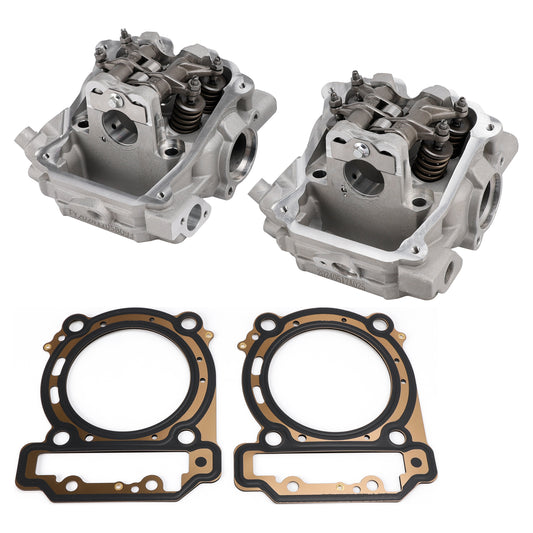 Can Am BRP Outlander Renegade 800 800R MAX Complete Front Rear Cylinder Head Heads Valves Rocker Gasket