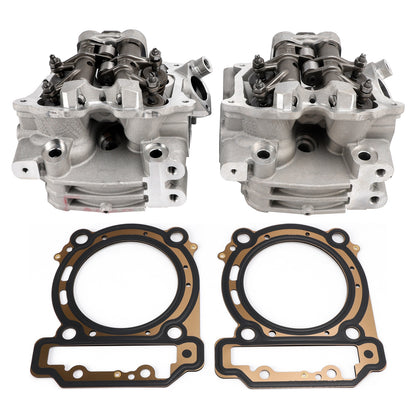 Can Am BRP Outlander Renegade 800 800R MAX Complete Front Rear Cylinder Head Heads Valves Rocker Gasket