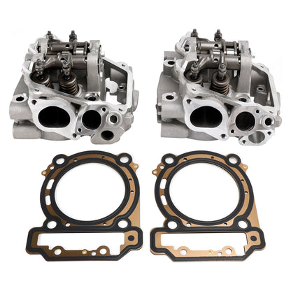 Can Am BRP Outlander Renegade 800 800R MAX Complete Front Rear Cylinder Head Heads Valves Rocker Gasket