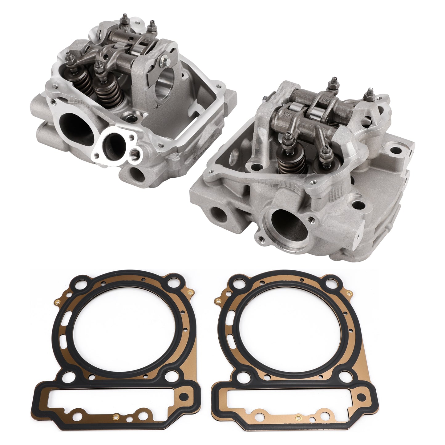 Can Am BRP Outlander Renegade 800 800R MAX Complete Front Rear Cylinder Head Heads Valves Rocker Gasket
