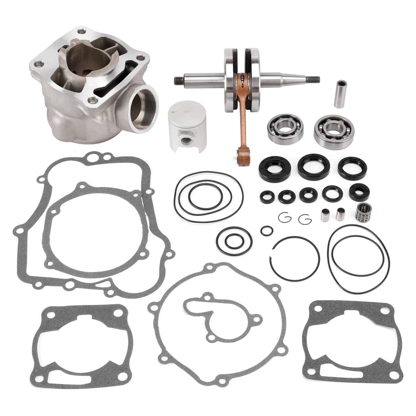 Yamaha YZ 80 1993-2001 STD 47.5mm Engine Cylinder Crankshaft Gasket Bearing Top End Kit
