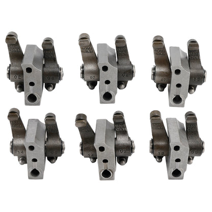 6PCS Intake Exhaust Rocker Arms Support Set 3934920 4089669 for Cummins Dodge 5.9L 12V
