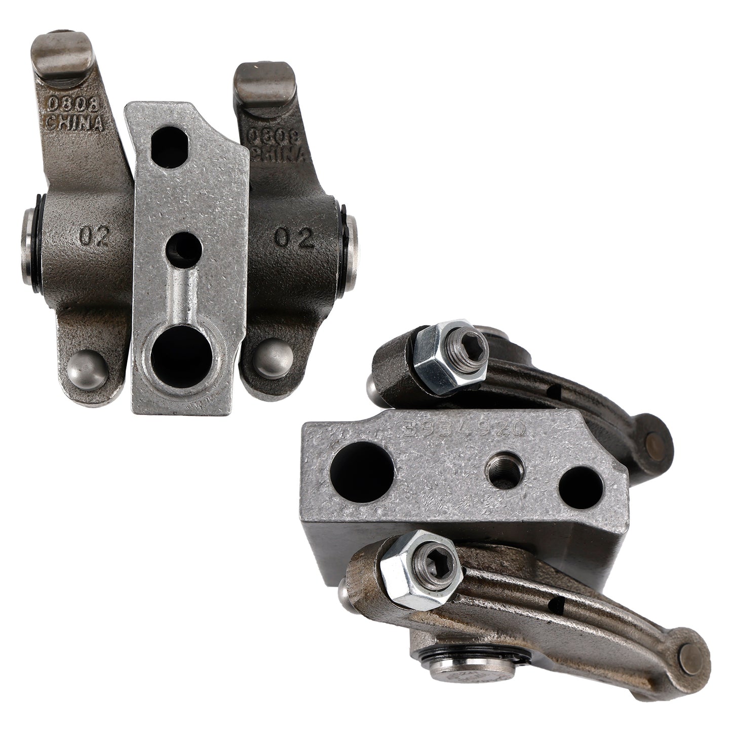 6PCS Intake Exhaust Rocker Arms Support Set 3934920 4089669 for Cummins Dodge 5.9L 12V