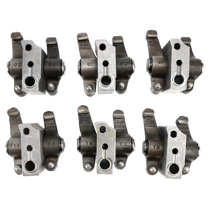 6PCS Intake Exhaust Rocker Arms Support Set 3934920 4089669 for Cummins Dodge 5.9L 12V