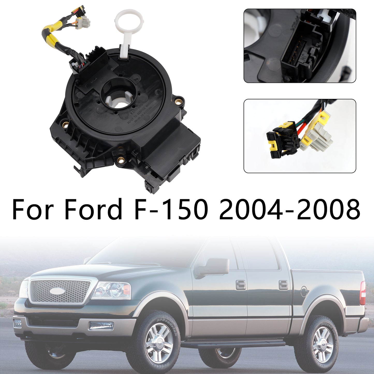 2004-2008 Ford F150 8L3Z-14A664-A Steering Wheel Spiral Cable Clock Spring