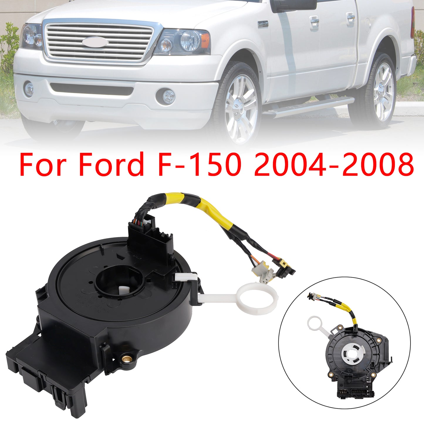 2004-2008 Ford F150 8L3Z-14A664-A Steering Wheel Spiral Cable Clock Spring
