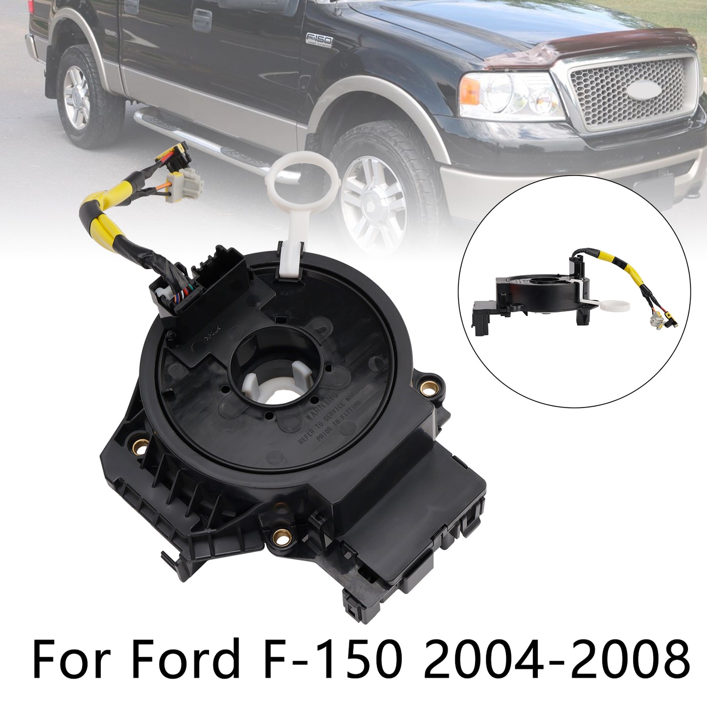 2004-2008 Ford F150 8L3Z-14A664-A Steering Wheel Spiral Cable Clock Spring