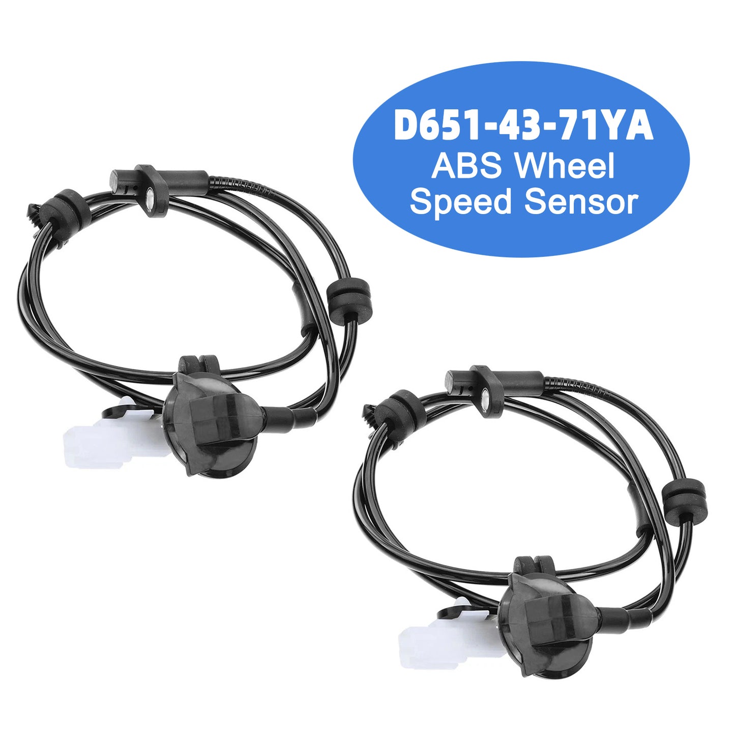 Mazda 2 DE DH Rear 2PCS ABS Wheel Speed Sensor D651-43-71YA D6514371Y