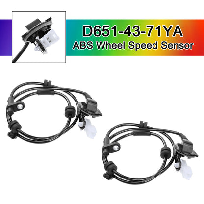 Mazda 2 DE DH Rear 2PCS ABS Wheel Speed Sensor D651-43-71YA D6514371Y