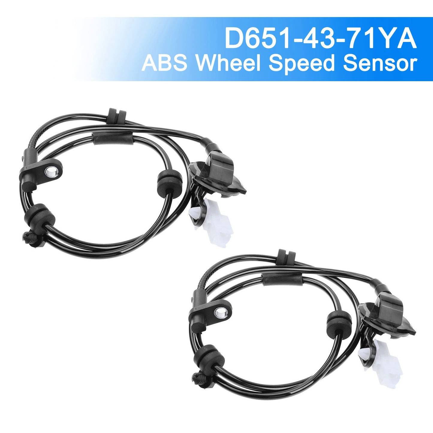 Mazda 2 DE DH Rear 2PCS ABS Wheel Speed Sensor D651-43-71YA D6514371Y