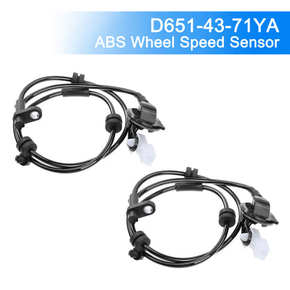 Mazda 2 DE DH Rear 2PCS ABS Wheel Speed Sensor D651-43-71YA D6514371Y
