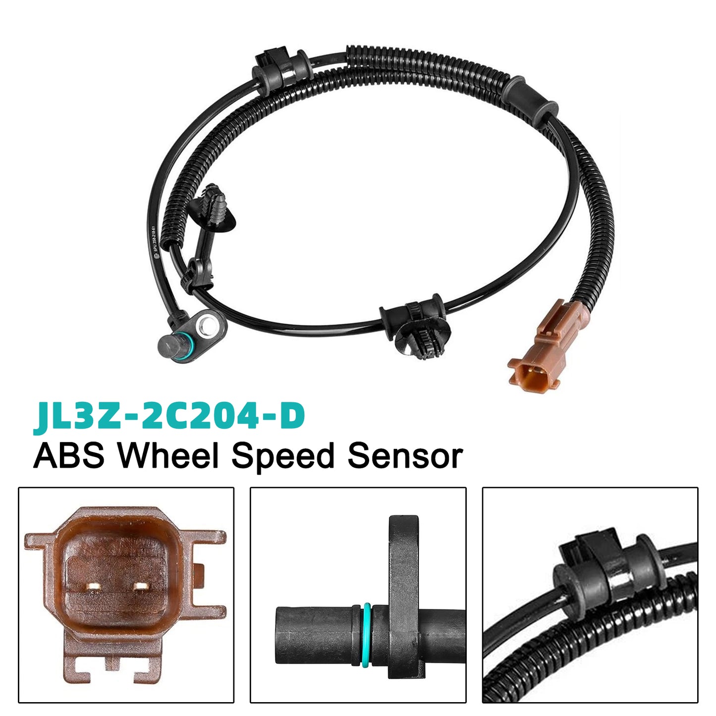 Ford Expedition 1PCS Front Left or Right ABS Wheel Speed Sensor JL3Z-2C204-D