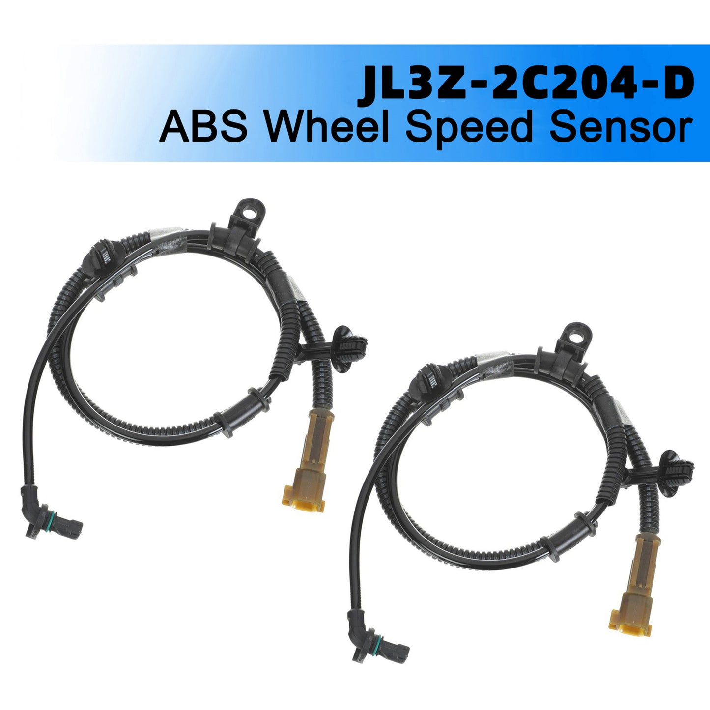 Ford Expedition Front Left and Right ABS Wheel Speed Sensor JL3Z-2C204-D FL3Z2C204A