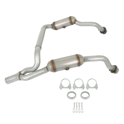 2010-2011 JEEP Wrangler 3.8L Y Pipe Catalytic Converter Complete Set 50498