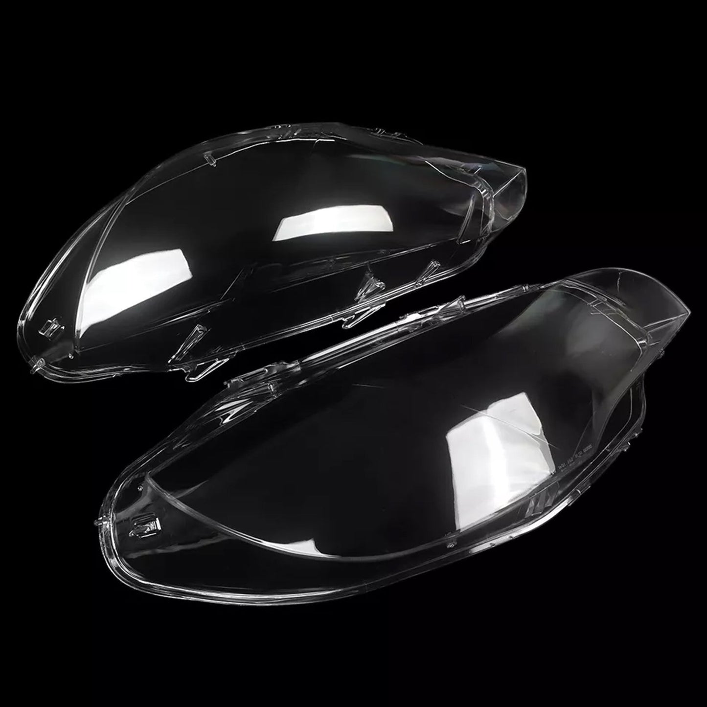 2008-2014 BMW E71 X6 2PCS Clear Headlight Lens Cover Headlamp Left + Right 63117271371 63117271372
