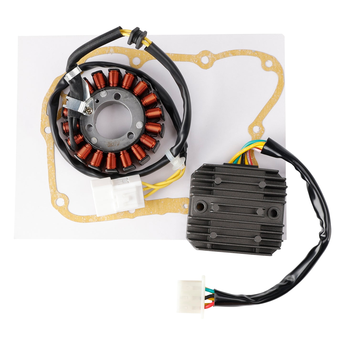 Honda Pantheon FES 125 150 4T 2003-2006 Magneto Coil Stator + Voltage Regulator + Gasket Assy
