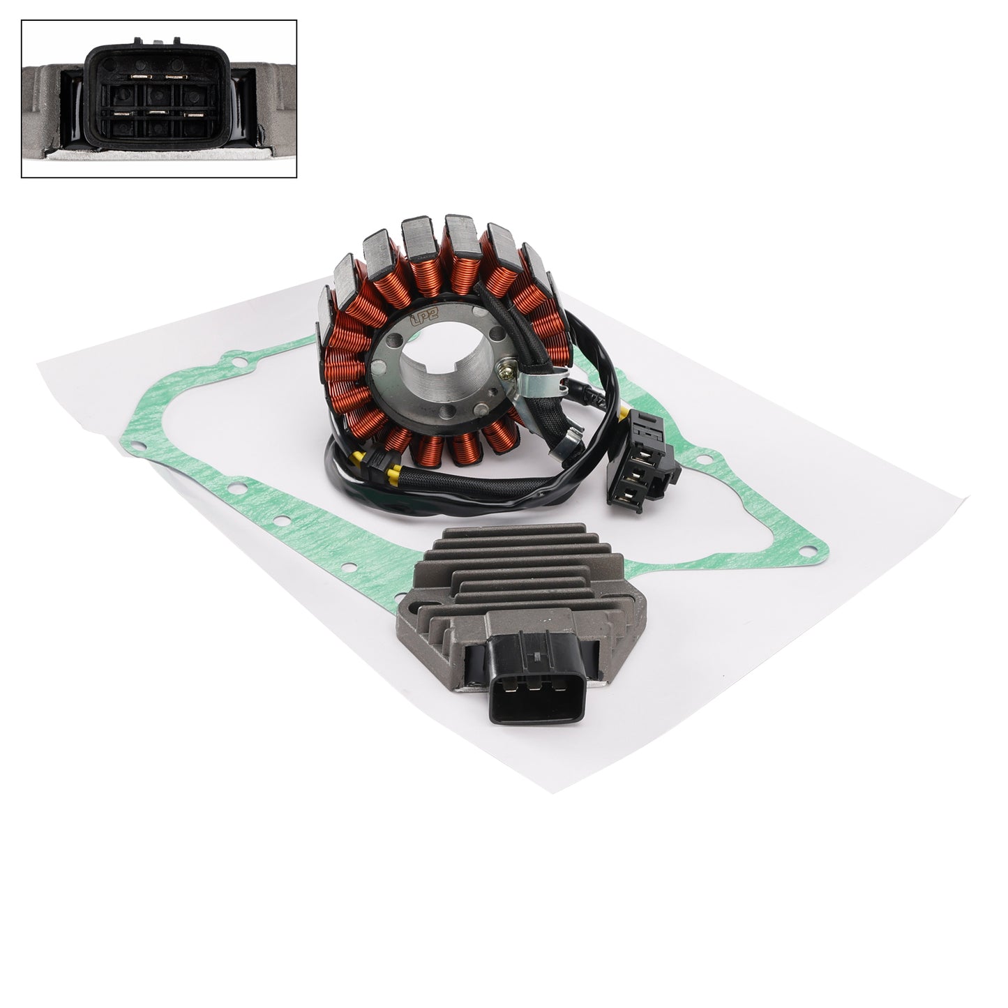 Honda PS 250 PS250 2004-2006 Magneto Coil Stator + Voltage Regulator + Gasket Assy
