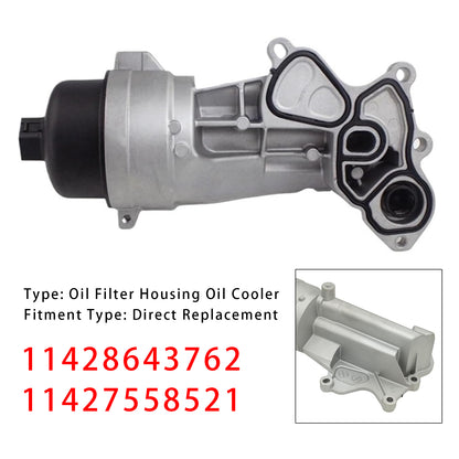Mini Cooper R55 R56 One  Oil Cooler Filter Housing 11428643762 11427558521