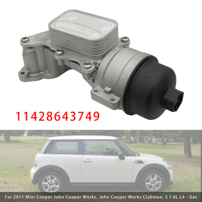 Mini Cooper 1.6L L4 2007-2012 Engine Oil Filter Housing 11428643749