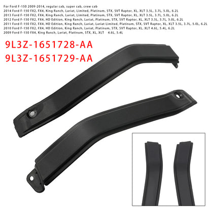 Ford F150 2009-2014 Exterior Cab Corner Roof Moldings RH+LH 9L3Z-1651729-AA