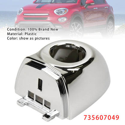 Fiat 500X 2016-2021 Front Outer Door Handle Cap 735607049