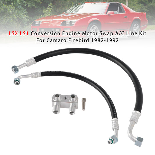 Camaro Firebird 1982-1992 LSX LS1 Conversion Engine Motor Swap A/C Line Kit