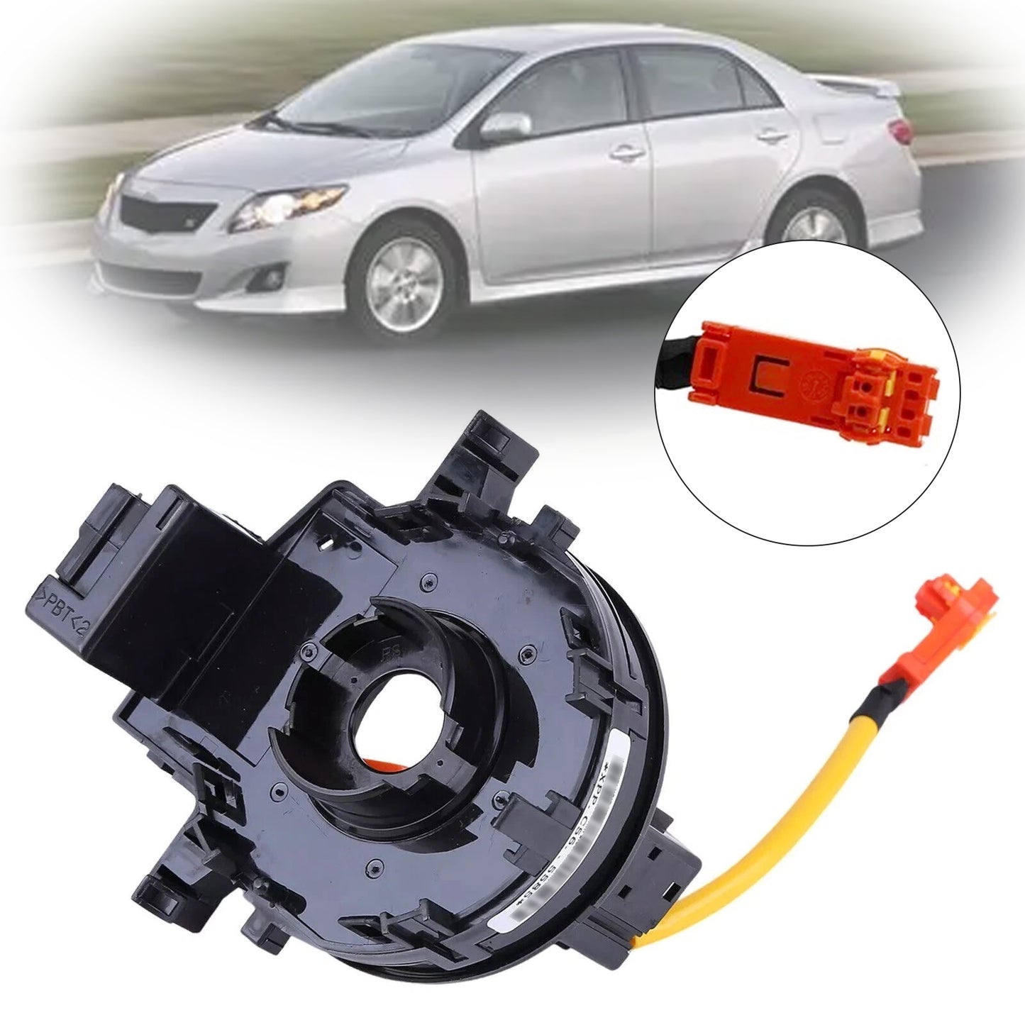 Toyota Corolla Yaris 2008-2010 Steering Wheel Clock Spring 84306-52100