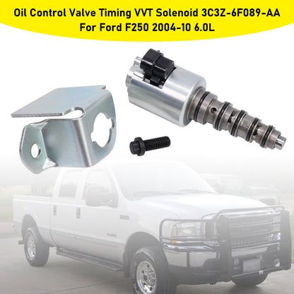 Ford F250 2004-10 6.0L Oil Control Valve Timing VVT Solenoid 3C3Z-6F089-AA