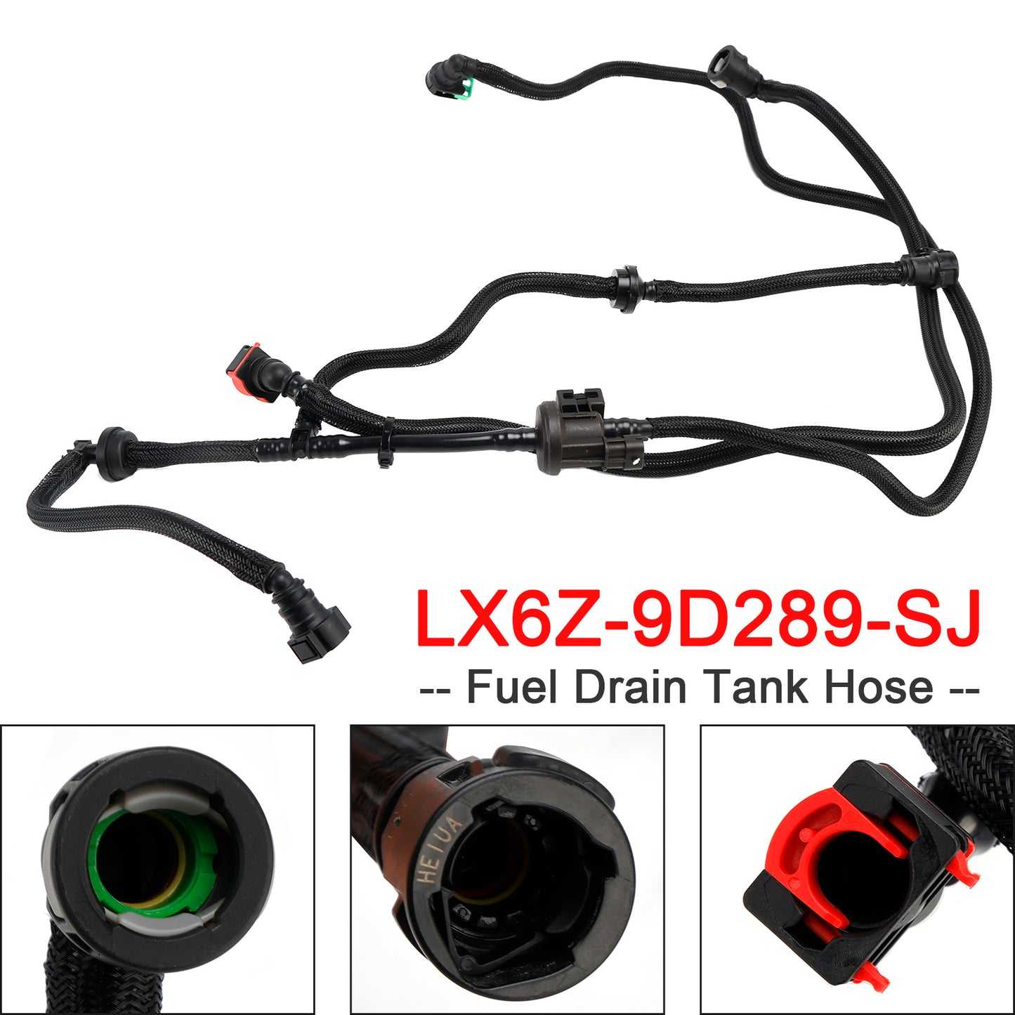 2020-2025 Ford Bronco Sport Escape LX6Z-9D289-SJ Fuel Drain Tank Hose