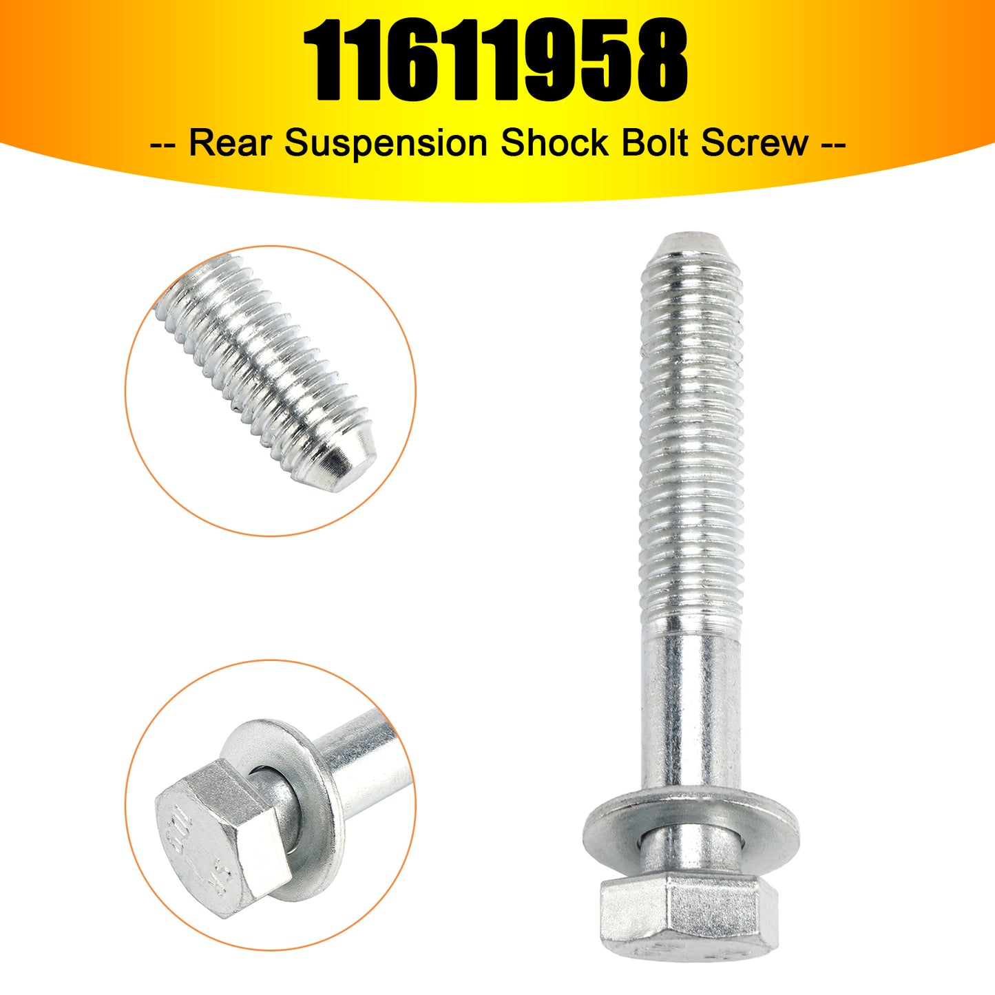 Silverado Sierra 2014-2019 Rear Suspension Shock Bolt Screw 11611958