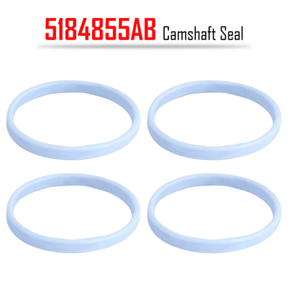 4pc 5184855AB Camshaft Seals Left or Right for Chrysler for Dodge 3.6L