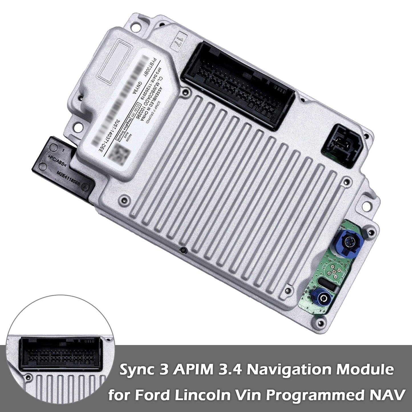 Sync 3 APIM 3.4 Navigation Module for Ford Lincoln Vin Programmed NAV