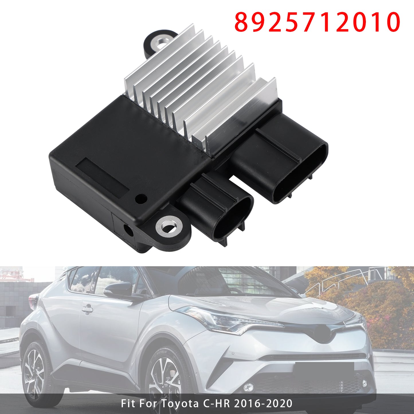 Toyota Corolla C-HR Matrix 09-19 8925712010 Radiator Fan Control Module