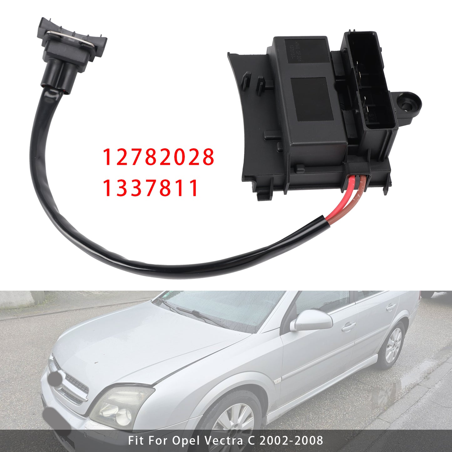 Opel Vectra C 02-08 12782028 1337811 Radiator Fan Control Module