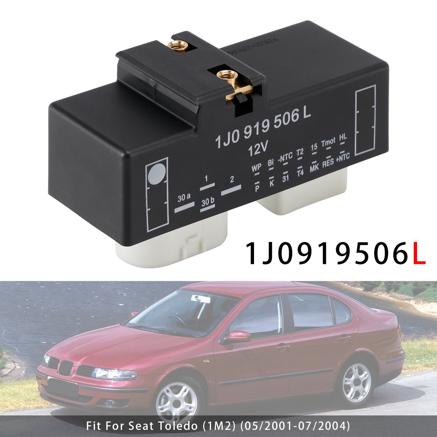 VW Golf IV Bora Audi A3 Skoda 1J0919506L Radiator Fan Control Module