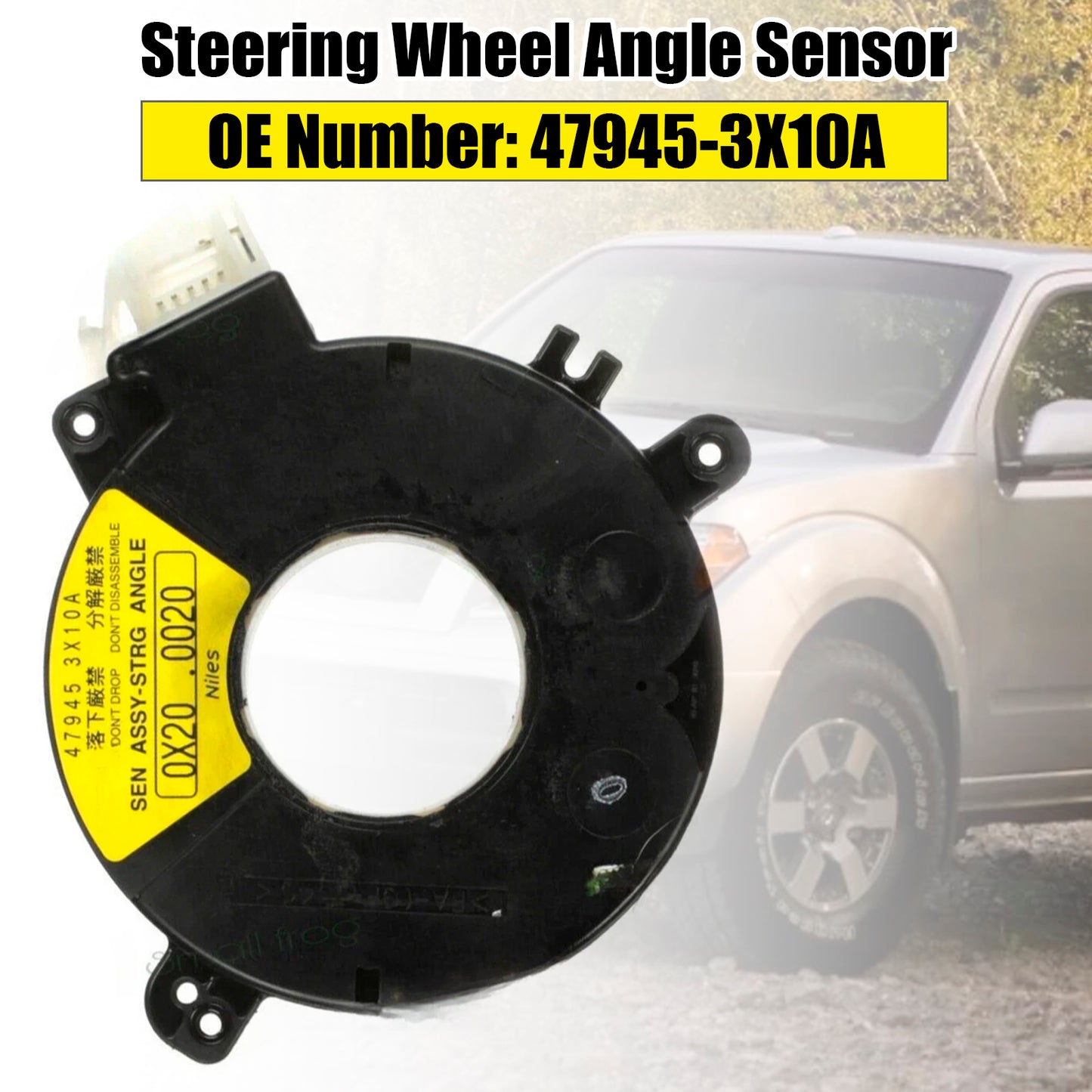 Nissan Frontier Pathfinder Xterra 2005-2012 Steering Wheel Angle Sensor 47945-3X10A