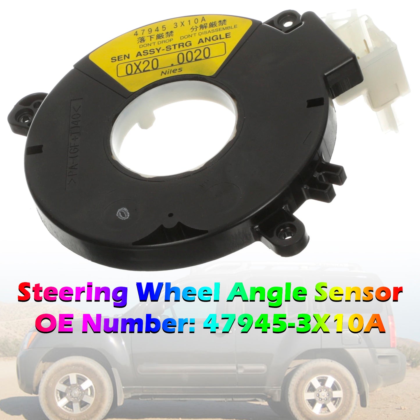 Nissan Frontier Pathfinder Xterra 2005-2012 Steering Wheel Angle Sensor 47945-3X10A