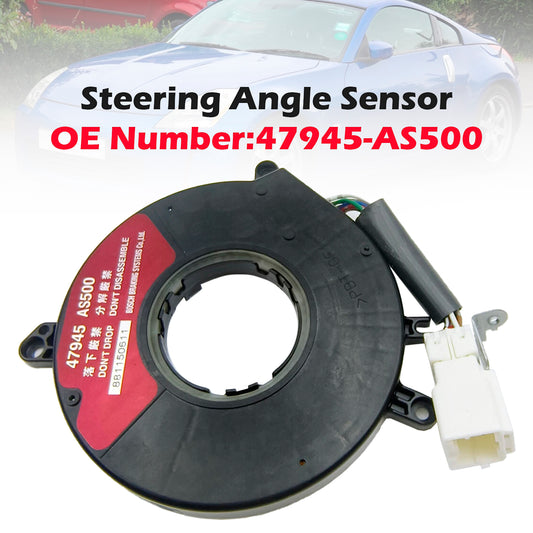 47945-AS500 Steering Angle Sensor For Nissan Frontier 03-17 Infiniti 2002-2010
