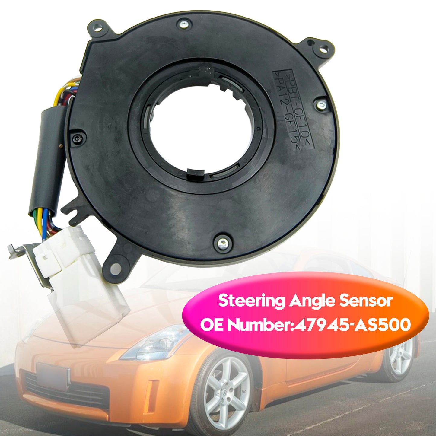 47945-AS500 Steering Angle Sensor For Nissan Frontier 03-17 Infiniti 2002-2010