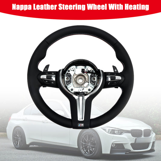 BMW F30 F80 F82 M3 X3 X5 X6 M4 Nappa Leather W/heated Steering Wheel