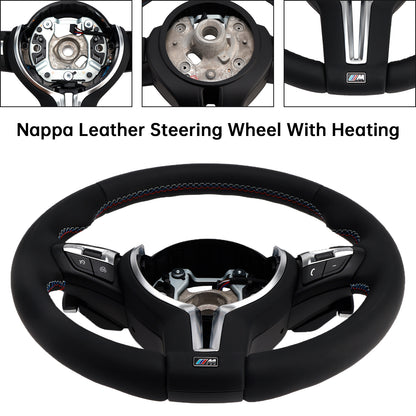 BMW F30 F80 F82 M3 X3 X5 X6 M4 Nappa Leather W/heated Steering Wheel