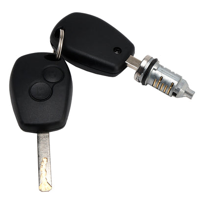 Renault Kangoo II Master III Ignition Lock cylinder W/2 Keys 806012544R