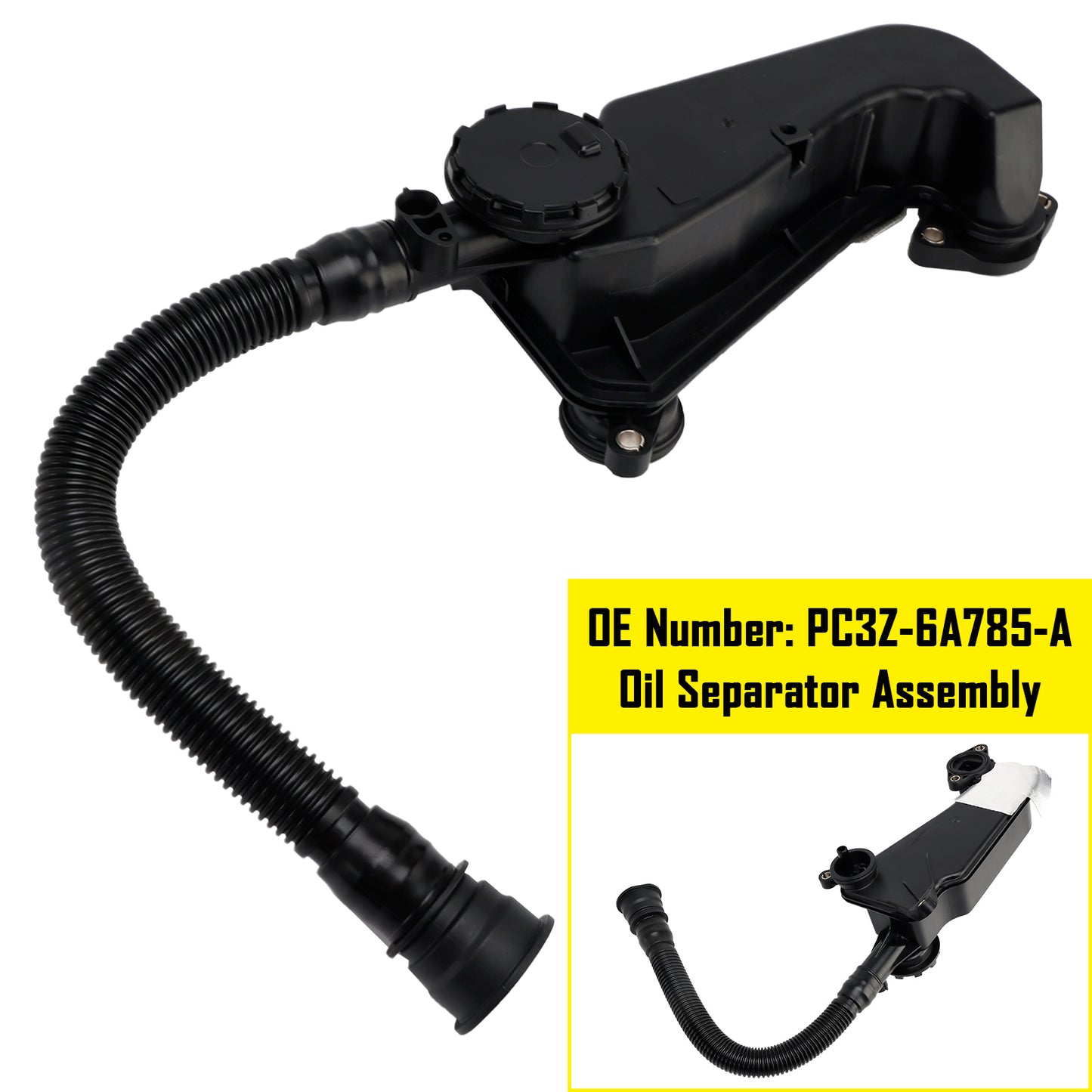 PC3Z-6A785-A Oil Separator Assembly For Ford F-250 Super Duty 6.7L Diesel 2023-2024