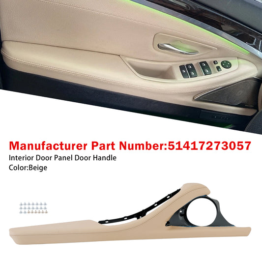 BMW 5 Series F11 F10 F18 2010-2016 Interior Door Panel Door Handle Beige