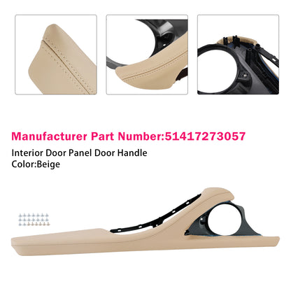 BMW 5 Series F11 F10 F18 2010-2016 Interior Door Panel Door Handle Beige